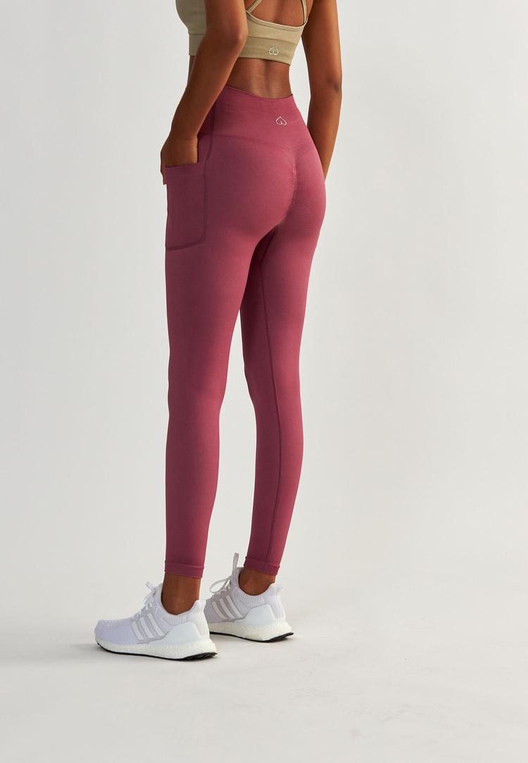 BeShaped BeShaped Lift Me Up Tights Damen - Berry - 4 | SportScheck
