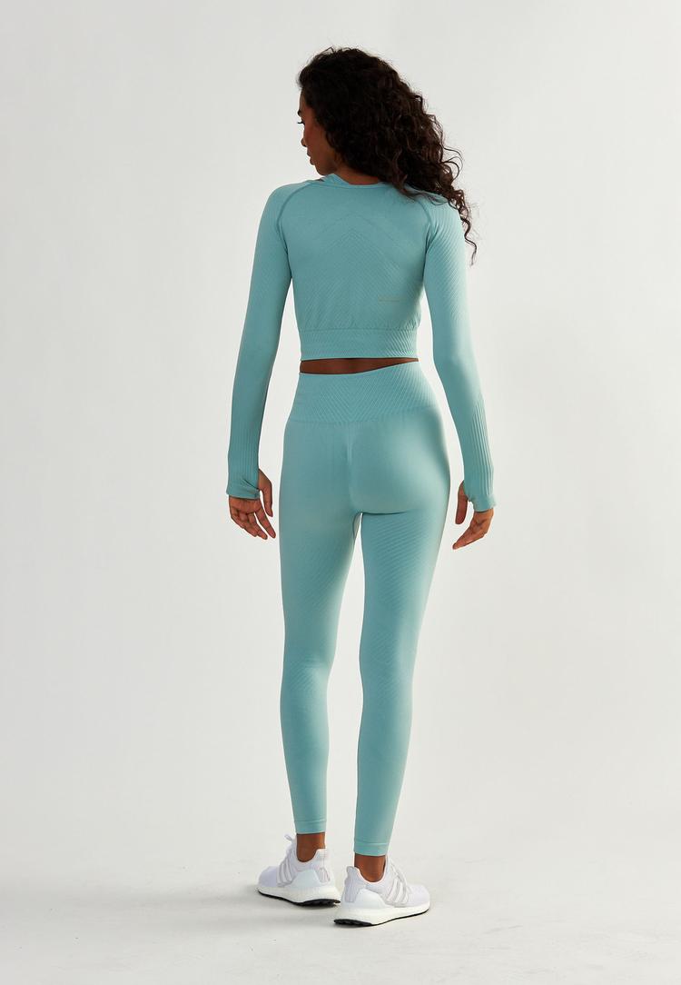 BeShaped BeShaped Femme Force Tights Damen - Teal - 2 | SportScheck