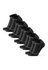 DANISH ENDURANCE Long Distance Low-Cut Socken - Black/Grey