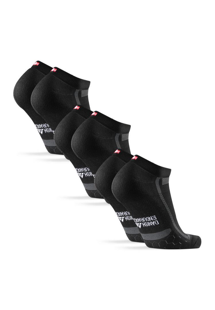 DANISH ENDURANCE DANISH ENDURANCE Long Distance Low-Cut Socken - Black/Grey - 0 | SportScheck