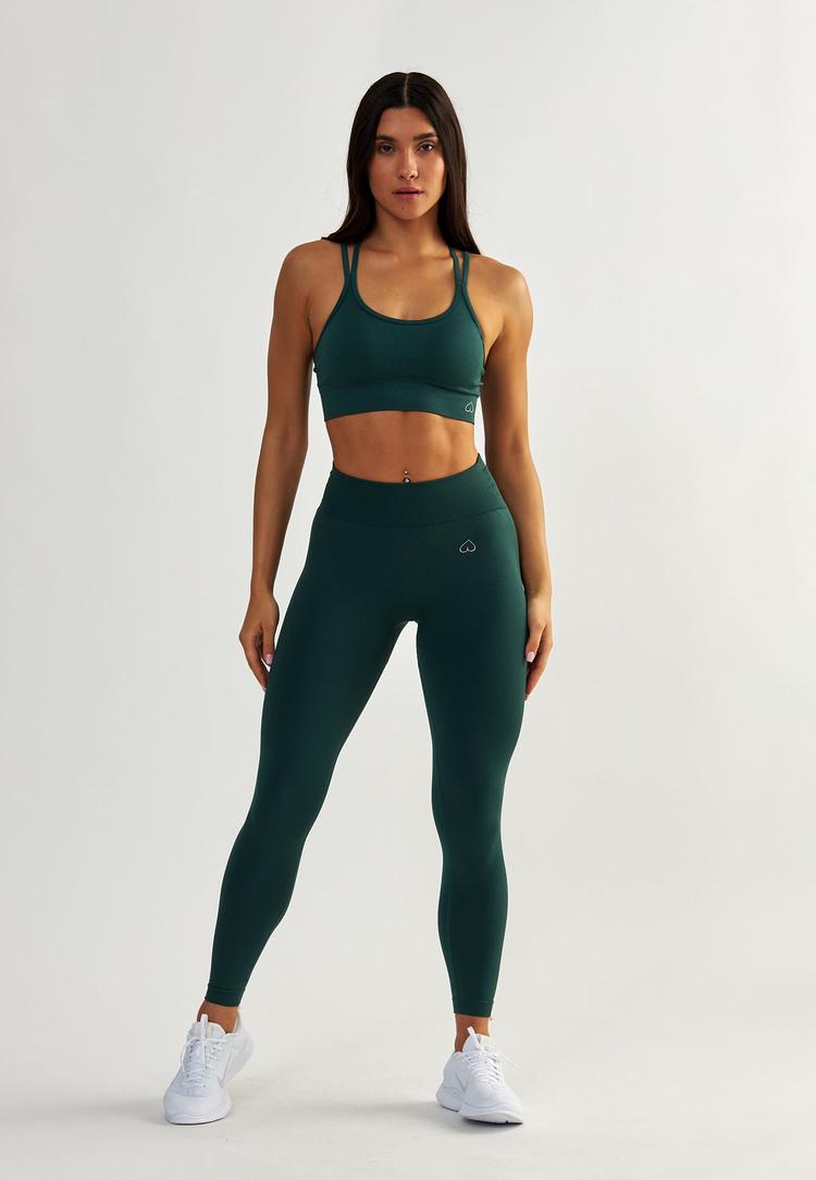 BeShaped BeShaped Opschieten Tights Damen - Dark green - 1 | SportScheck