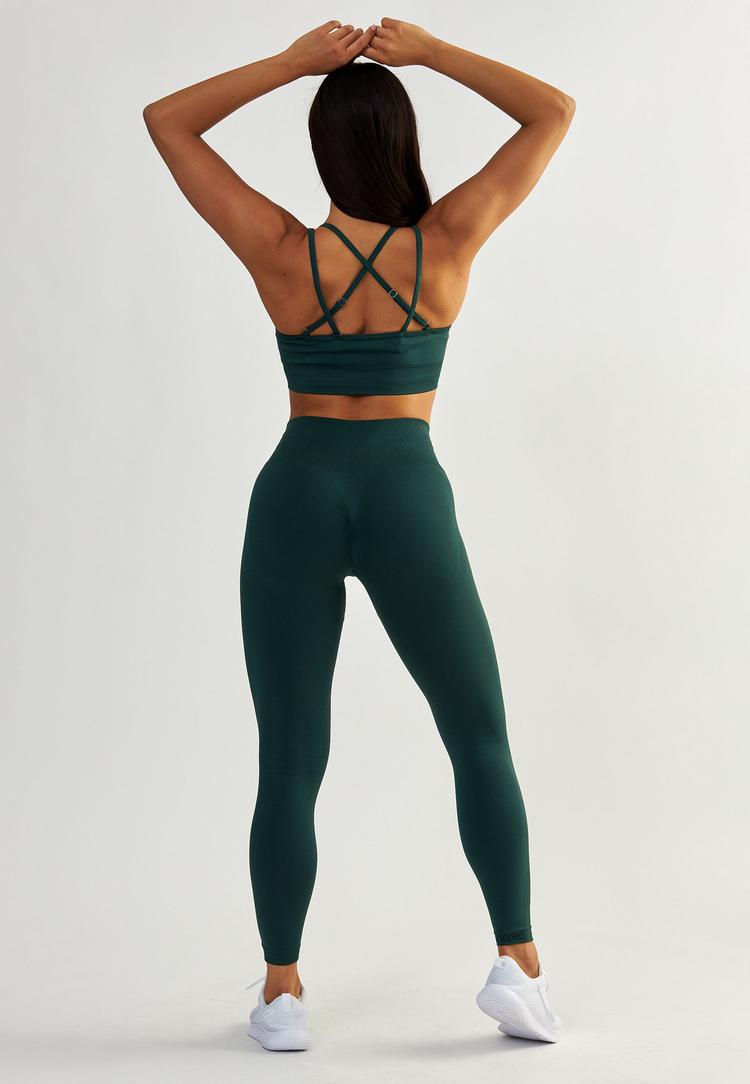 BeShaped BeShaped Opschieten Tights Damen - Dark green - 3 | SportScheck