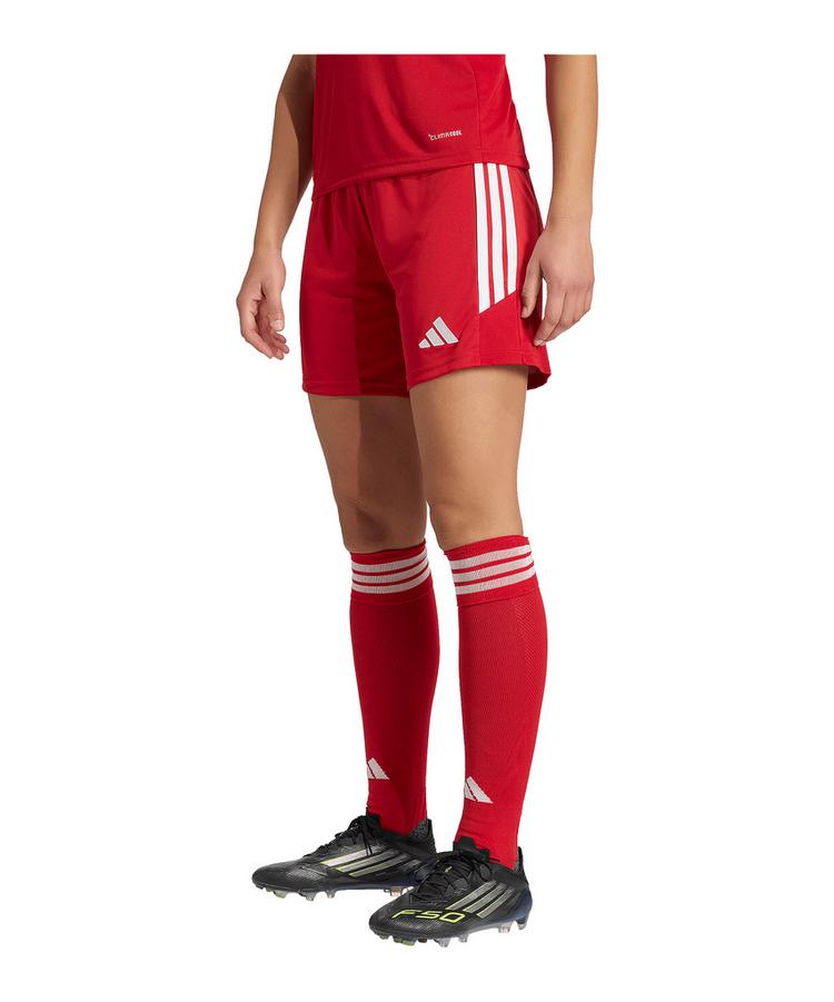 adidas adidas Tiro 26 League Short Damen Wei&szlig; Fu&szlig;ballshorts Damen - rotweiss - 0 | SportScheck