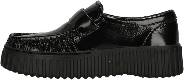 Clarks Clarks Torhill Mocc Black Pat Slipper Damen - 1218 Black Pat - 0 | SportScheck
