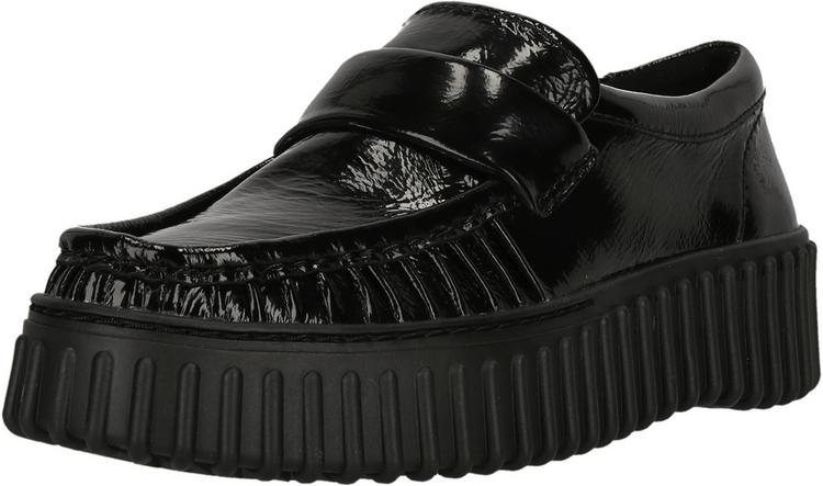 Clarks Clarks Torhill Mocc Black Pat Slipper Damen - 1218 Black Pat - 0 | SportScheck