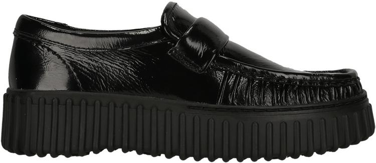 Clarks Clarks Torhill Mocc Black Pat Slipper Damen - 1218 Black Pat - 0 | SportScheck