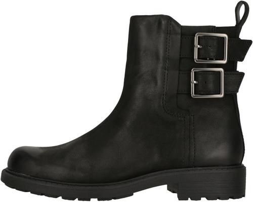 Clarks Orinoco2 Bay Black Leather Halbschuhe Damen