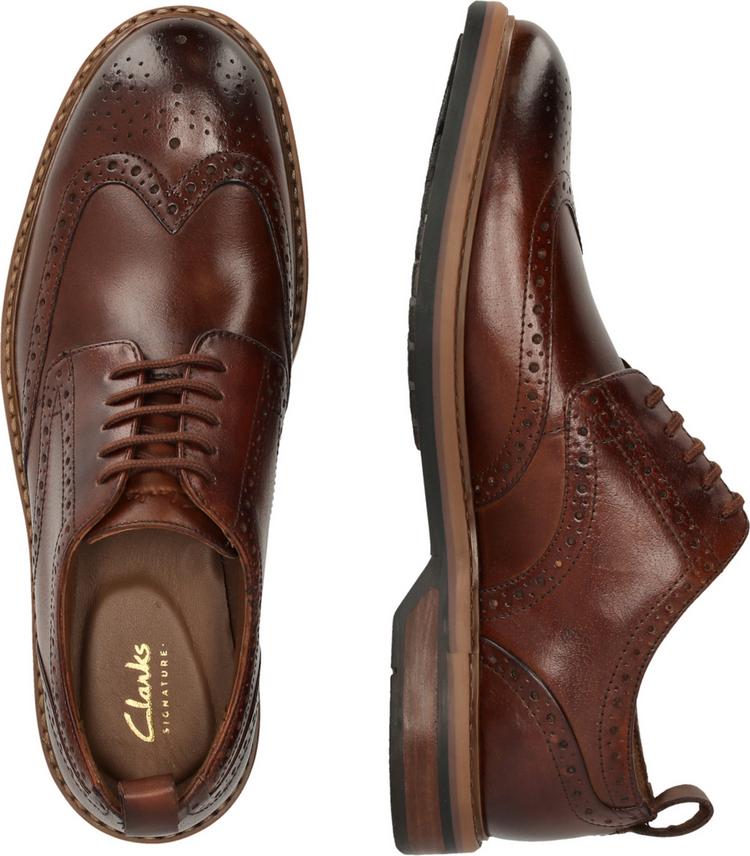 Clarks Clarks Aldwin Limit Halbschuhe Herren - 5254 Mid Tan Lea - 2 | SportScheck
