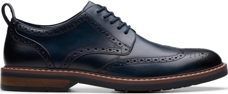 Clarks Clarks Aldwin Limit Halbschuhe Herren - 2248 Navy Leather - 1 | SportScheck