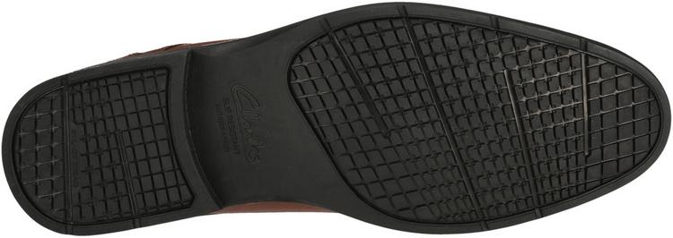 Clarks Clarks Steadwell Lace Halbschuhe Herren - 5234 Dark Tan Lea - 4 | SportScheck