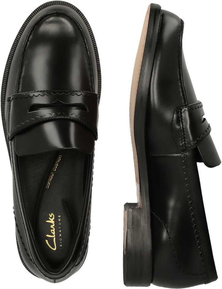 Clarks Clarks Straven Slipper Damen - 1216 Black Leather - 2 | SportScheck