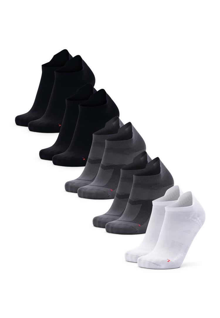 DANISH ENDURANCE DANISH ENDURANCE No Show Running Socken - black/grey/white - 0 | SportScheck