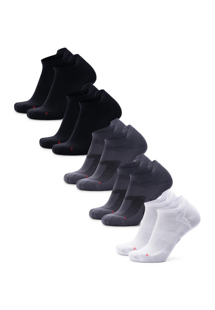 DANISH ENDURANCE DANISH ENDURANCE No Show Running Socken - black/grey/white - 0 | SportScheck