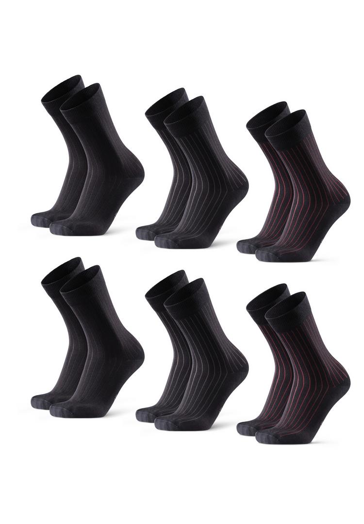 DANISH ENDURANCE DANISH ENDURANCE Bamboo Business Socken - black/bordeaux/grey - 0 | SportScheck