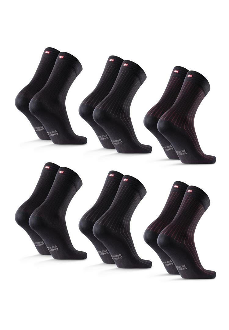 DANISH ENDURANCE DANISH ENDURANCE Bamboo Business Socken - black/bordeaux/grey - 0 | SportScheck