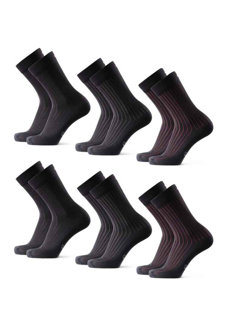 DANISH ENDURANCE DANISH ENDURANCE Bamboo Business Socken - black/bordeaux/grey - 0 | SportScheck