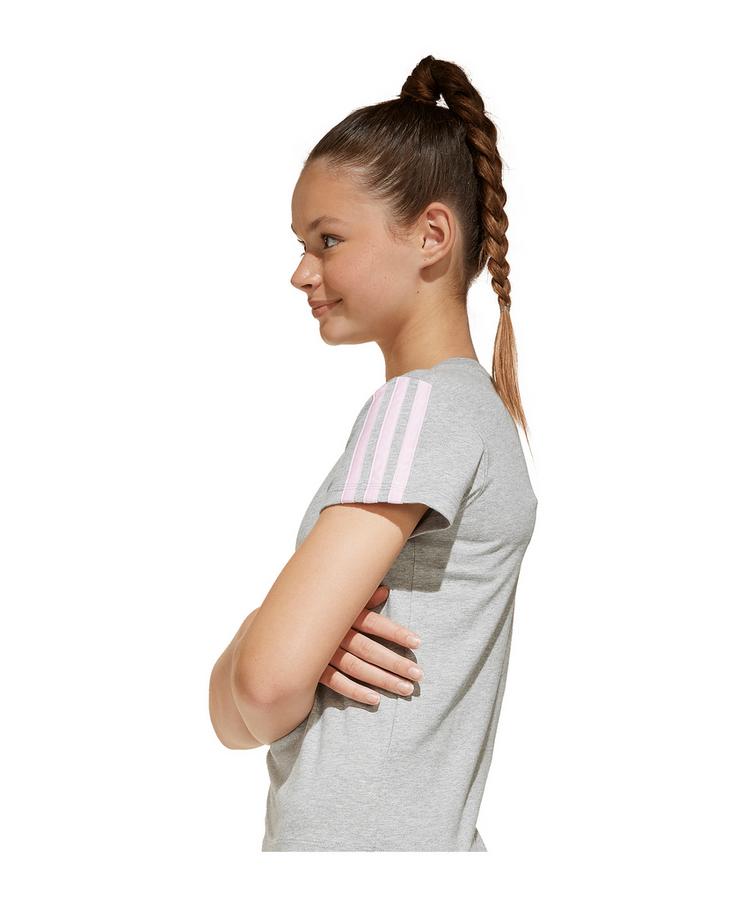 adidas adidas Essentials T-Shirt Kids Wei&szlig; Laufshirt Kinder - grau - 2 | SportScheck
