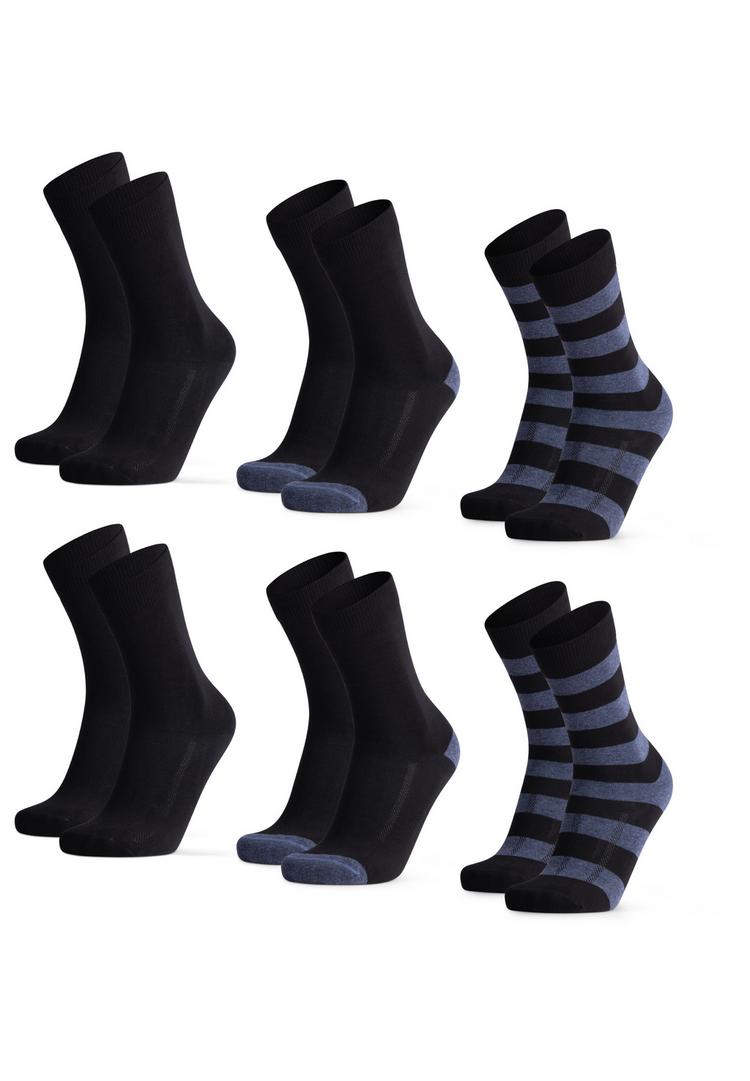 DANISH ENDURANCE DANISH ENDURANCE Bamboo Business Socken - black/blue - 0 | SportScheck