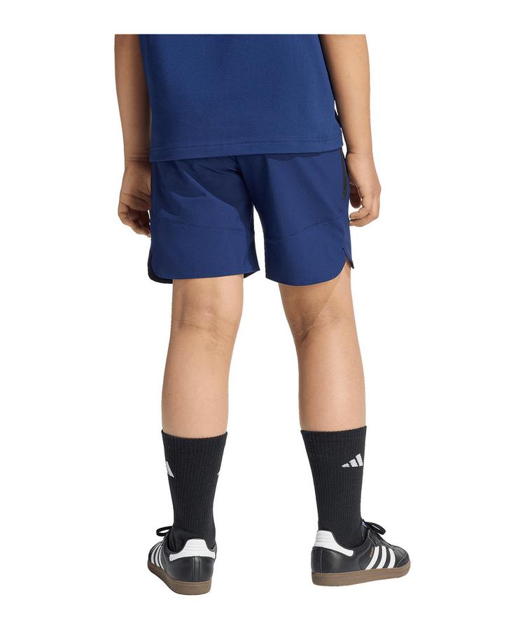 adidas adidas Trio Travel Woven Short Kids Fu&szlig;ballshorts Kinder - schwarz - 0 | SportScheck