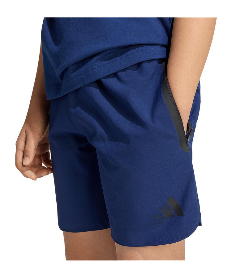 adidas adidas Trio Travel Woven Short Kids Fu&szlig;ballshorts Kinder - schwarz - 2 | SportScheck