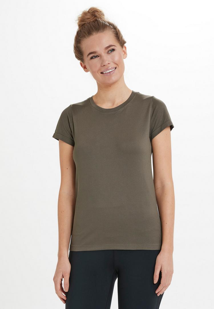 Athlecia Athlecia JULEE T-Shirt - 3121 Olive - 1 | SportScheck