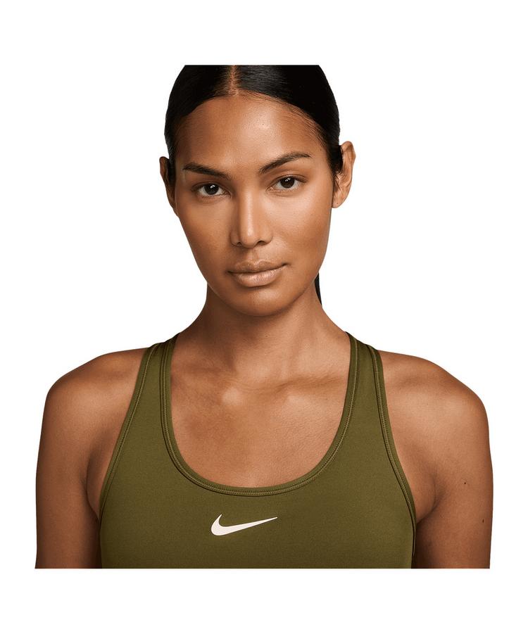 Nike Nike Swoosh Medium Sport-BH Damen BH Damen - gruenweiss - 0 | SportScheck