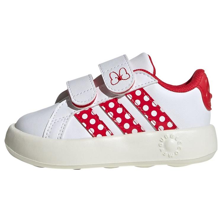 adidas adidas ADIDAS DISNEY MINNIE MAUS KIDS GRAND Sneaker Kinder - Cloud White / Pure Ruby / Off White - 0 | SportScheck