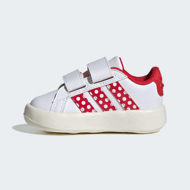 adidas adidas ADIDAS DISNEY MINNIE MAUS KIDS GRAND Sneaker Kinder - Cloud White / Pure Ruby / Off White - 5 | SportScheck