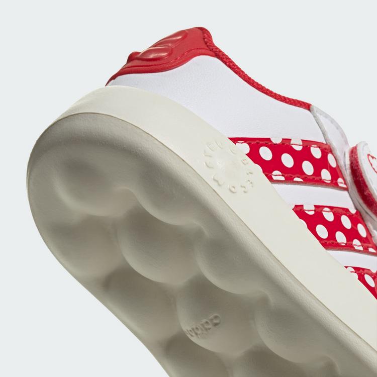 adidas adidas ADIDAS DISNEY MINNIE MAUS KIDS GRAND Sneaker Kinder - Cloud White / Pure Ruby / Off White - 6 | SportScheck