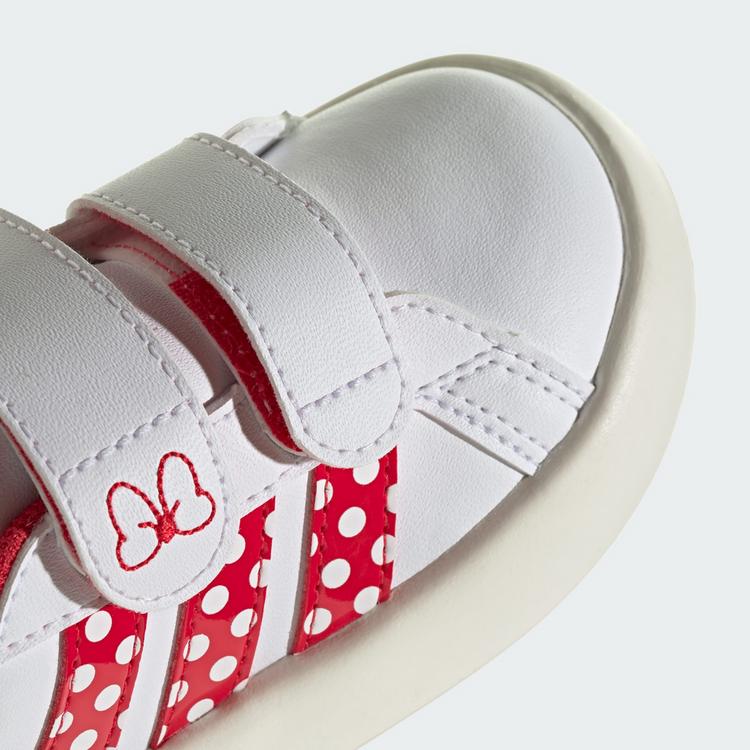 adidas adidas ADIDAS DISNEY MINNIE MAUS KIDS GRAND Sneaker Kinder - Cloud White / Pure Ruby / Off White - 7 | SportScheck