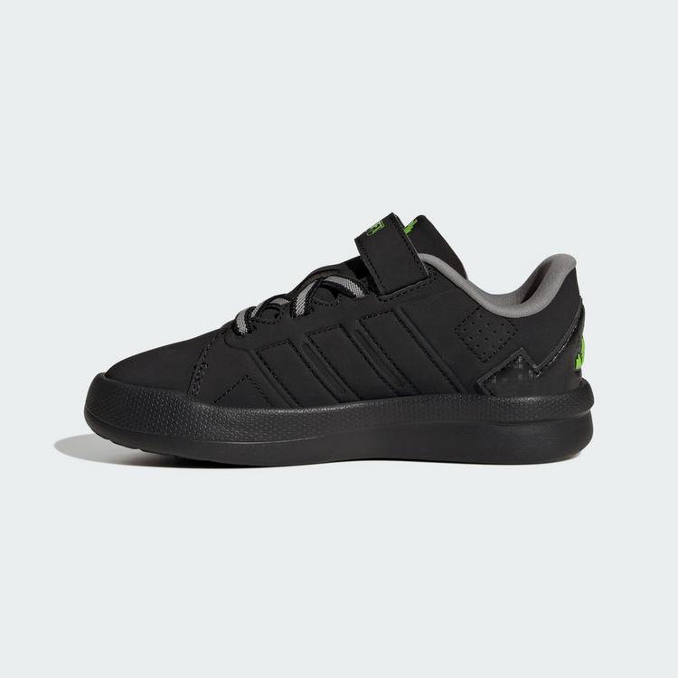 adidas adidas ADIDAS MINECRAFT LIGHTORAMA COURT KIDS Sneaker Kinder - Core Black / Cloud White / Charcoal Solid Grey - 5 | SportScheck