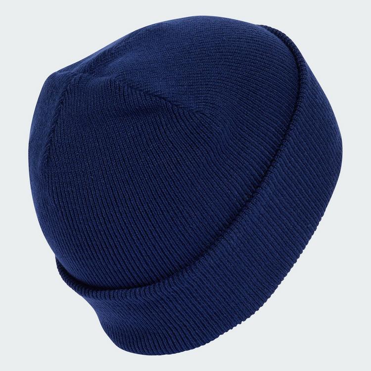 adidas adidas New Logo Beanie Cuff Beanie - Dark Blue / Black - 0 | SportScheck