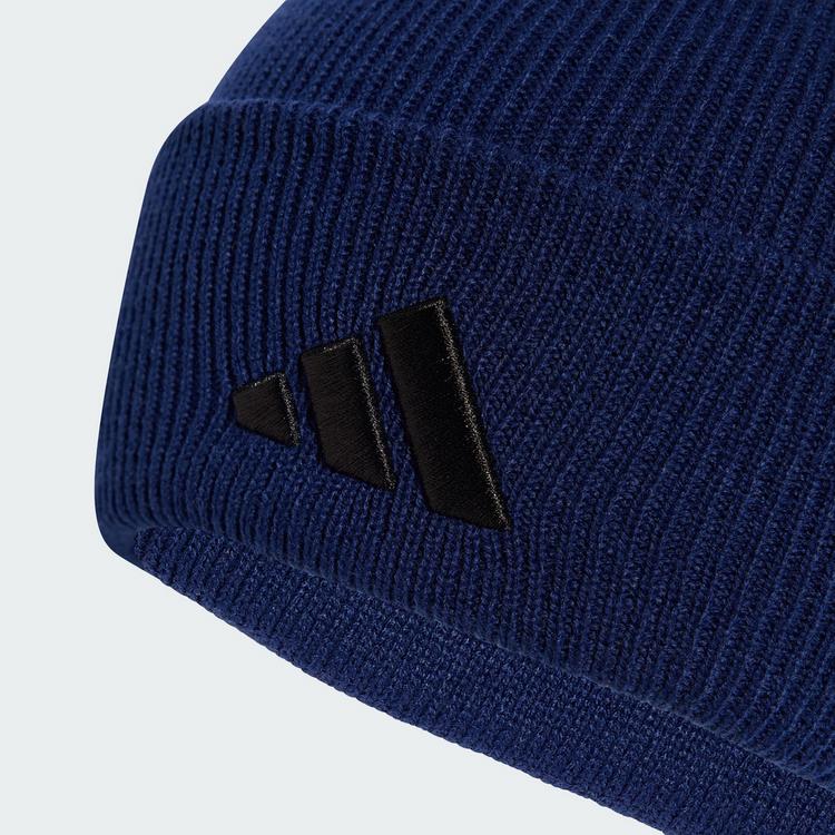 adidas adidas New Logo Beanie Cuff Beanie - Dark Blue / Black - 0 | SportScheck