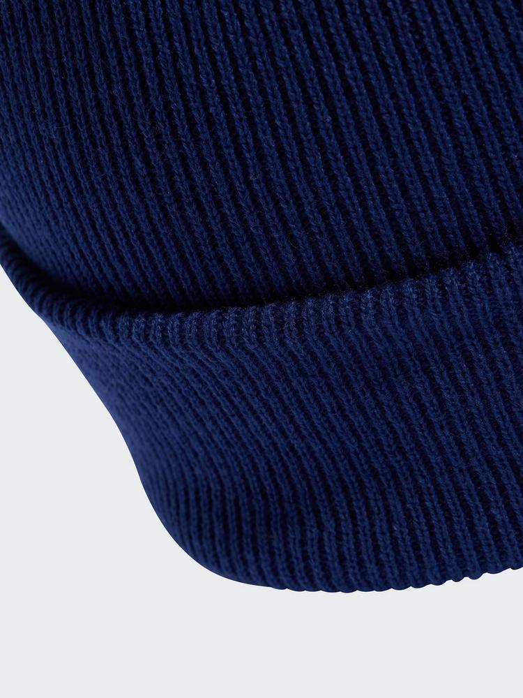 adidas adidas New Logo Beanie Cuff Beanie - Dark Blue / Black - 1 | SportScheck