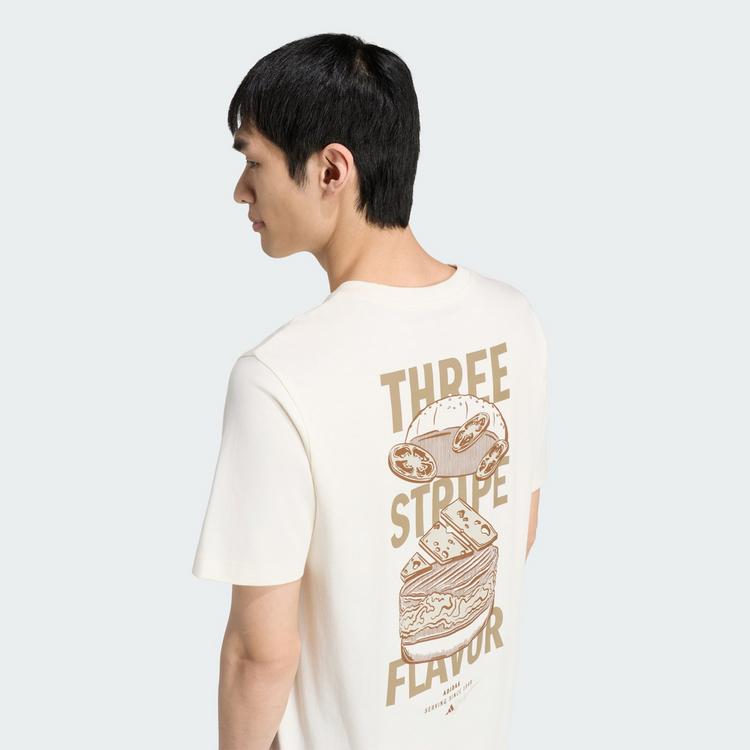 adidas adidas BURGER FLAVOR GRAFIK T-SHIRT T-Shirt Herren - Off White - 0 | SportScheck