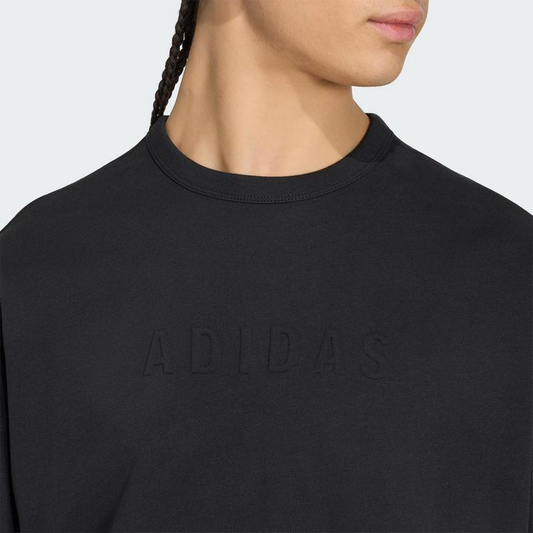 adidas adidas SOFT LUX GRAFIK T-SHIRT T-Shirt Herren - Black - 0 | SportScheck