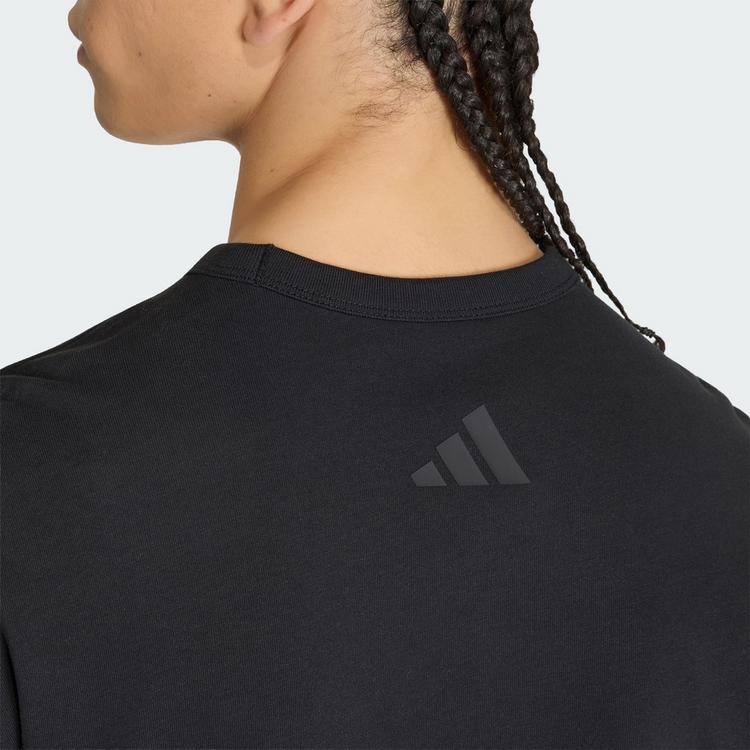 adidas adidas SOFT LUX GRAFIK T-SHIRT T-Shirt Herren - Black - 1 | SportScheck
