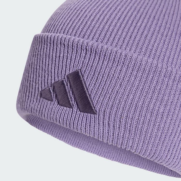 adidas adidas New Logo Beanie Cuff Beanie - Magic Lilac / Tech Purple - 0 | SportScheck