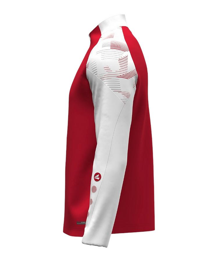 JAKO JAKO Sonic Zip Top Funktionssweatshirt - rotweiss - 0 | SportScheck