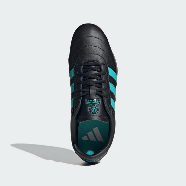 adidas adidas GRAND COURT LO MERCEDES-AMG PETRONAS F1 Fahrradschuhe Damen - Core Black / Semi Mint Rush / Gum - 1 | SportScheck