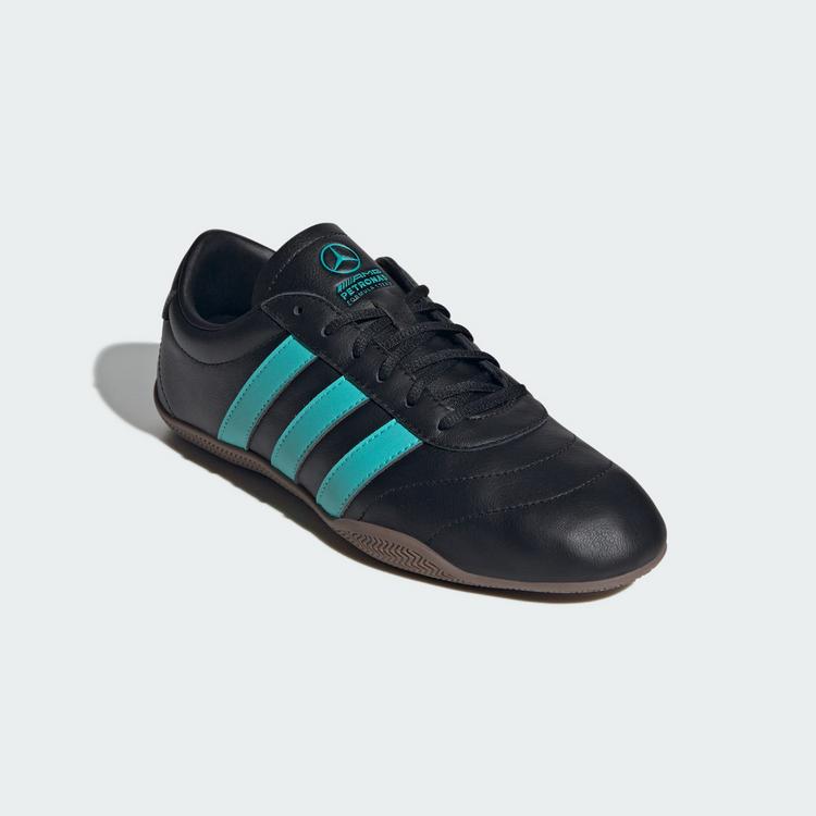 adidas adidas GRAND COURT LO MERCEDES-AMG PETRONAS F1 Fahrradschuhe Damen - Core Black / Semi Mint Rush / Gum - 3 | SportScheck