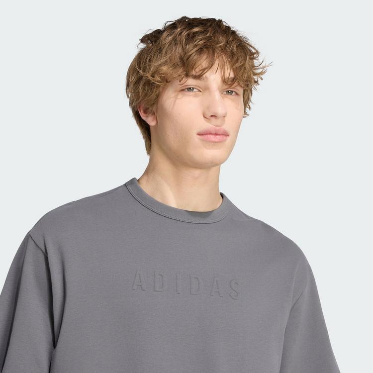 adidas adidas SOFT LUX GRAFIK T-SHIRT T-Shirt Herren - Grey Five - 0 | SportScheck
