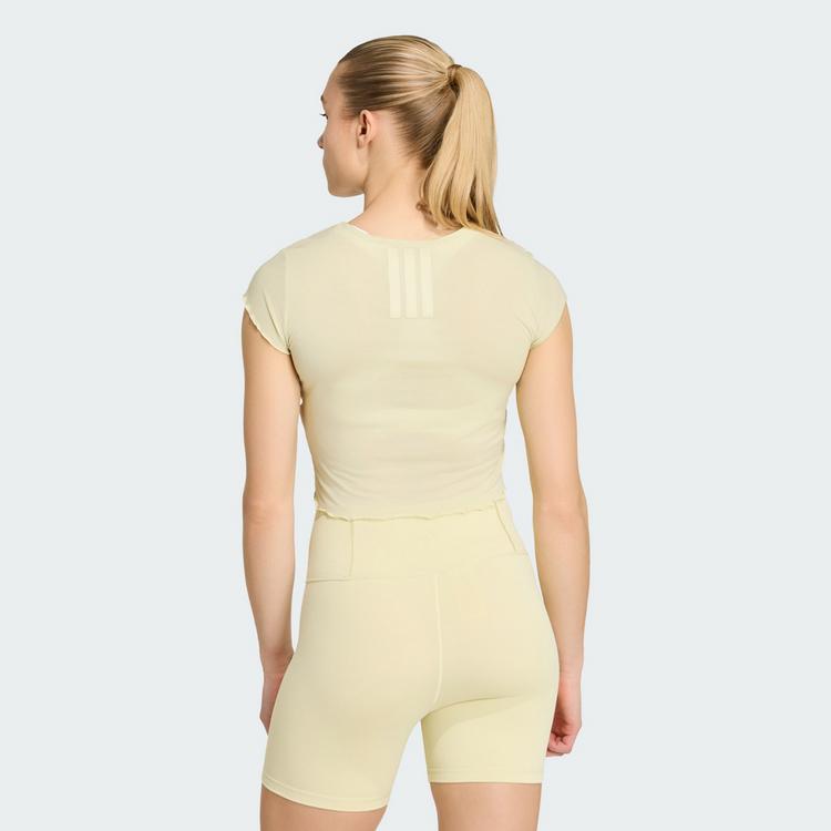 adidas adidas Motion T-Shirt Funktionsshirt Damen - Dual Yellow - 1 | SportScheck