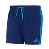 adidas 3-Streifen Badeshorts Badehose Herren - Dark Blue / Bright Blue