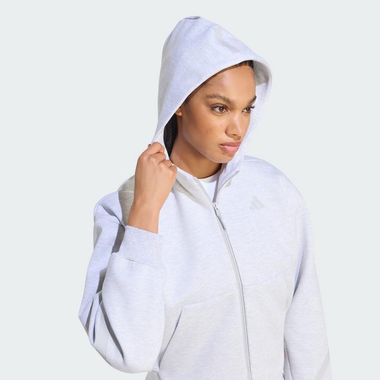 adidas adidas ADIDAS Z.N.E. SWEATSHIRT, K&Uuml;RZER Sweatshirt Damen - Light Grey Heather - 0 | SportScheck