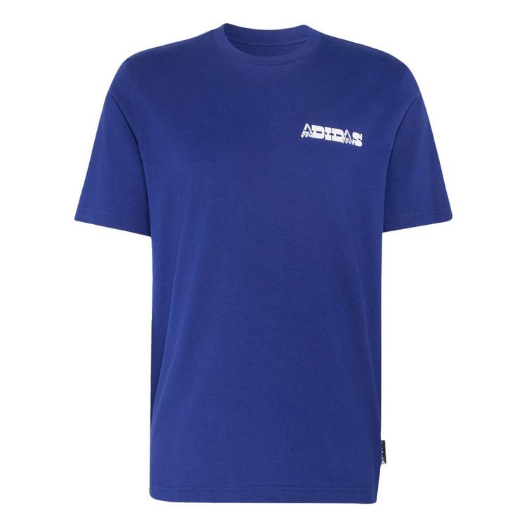 adidas adidas NOVELTY CARDS GRAFIK T-SHIRT T-Shirt Herren - Dark Blue - 0 | SportScheck