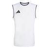 adidas Entrada26 Trikot, &auml;rmellos Tanktop Herren - White / Black