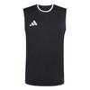 adidas Entrada26 Trikot, &auml;rmellos Tanktop Herren - Black / White