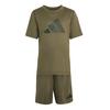 adidas Sport Seasonals Kids Camo Sport Set Trainingsanzug Kinder - Olive Strata / Night Cargo / Jungle Ink