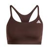 adidas Optime Essentials leicht st&uuml;tzender BH Damen - Aurora Coffee